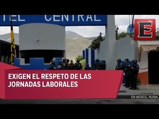 Policías de Guerrero inician paro indefinido