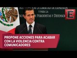 Gobierno castigará a agresores de periodistas: Peña Nieto