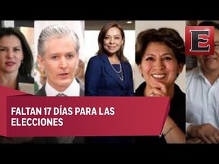 Agenda de los candidatos a la gubernatura del Edo. Méx.