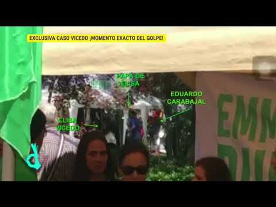 ¡Video donde Eduardo Carabajal le pega a Elisa Vicedo! | De Primera Mano