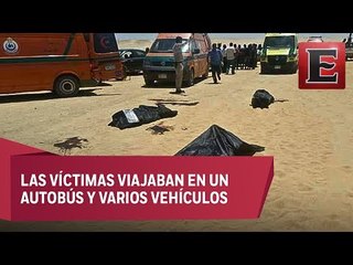 Hombres armados matan a 28 cristianos en Egipto