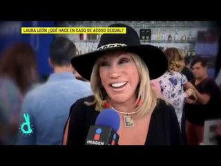 ¡Laura León revela que haría en caso de ser víctima de acoso! | De Primera Mano
