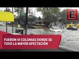 Intensas lluvias dejan severos daños en el sur de la CDMX