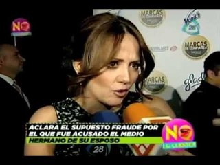 No lo Cuentes. Andrea Legarreta desmiente que su cuñado esté detenido