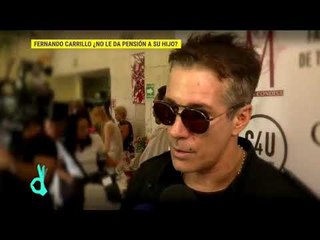 ¿El actor Fernando Carrillo no paga la manutención de su hijo? | De Primera Mano