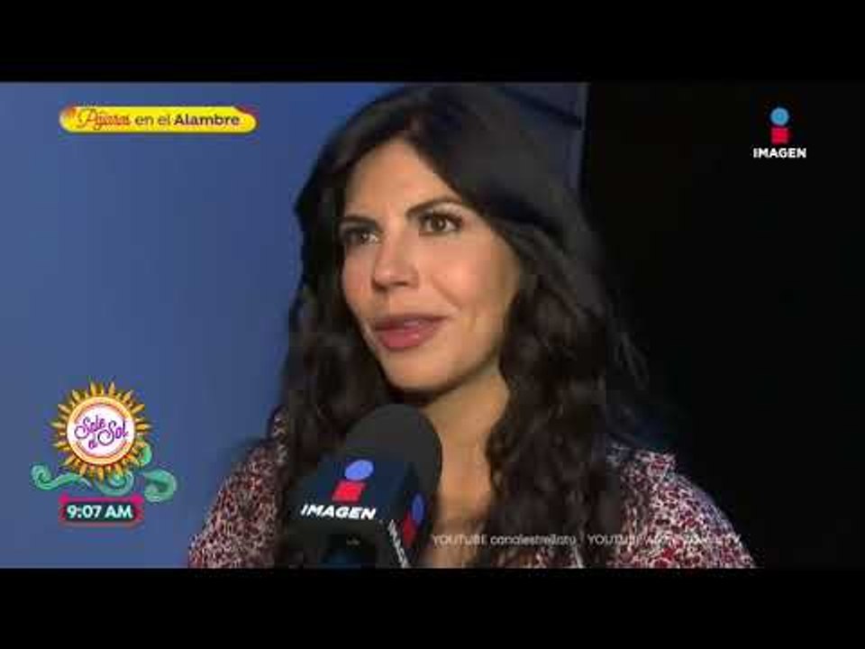 ¡África Zavala espera el estreno de 'Atrapada' por Imagen Televisión! | Sale el Sol