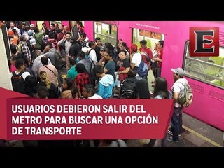 Falla en la Línea 9 del Metro deja a miles sin servicio