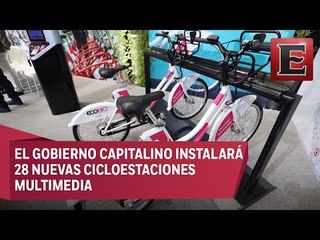 El sistema Ecobici incorpora bicicletas eléctricas