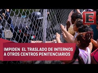Gresca entre familiares de reos y policías en penal de Ciudad Victoria