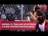 Gresca entre familiares de reos y policías en penal de Ciudad Victoria