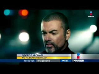No han enterrado a George Michael