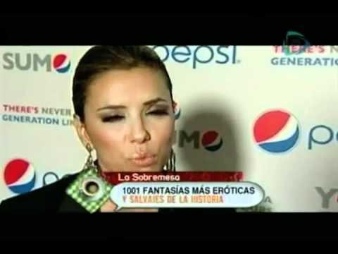 La Sobremesa. Publican libro con las fantasías eróticas de las celebridades de Hollywood