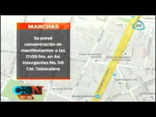 Marchas de hoy 15 de octubre