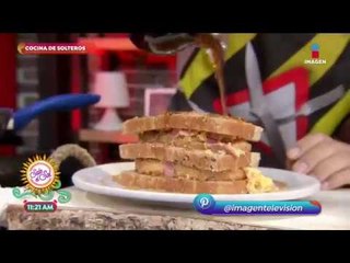 Cocina de solteros: ¡sándwich de pan francés! | Sale el Sol