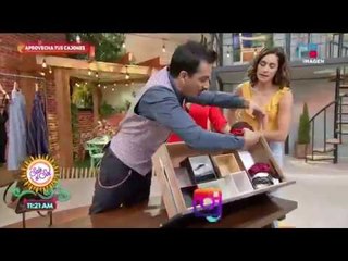 Clínica de moda: ¡Tips para ordenar tus cajones! | Sale el Sol