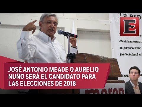 Peña Nieto elegirá al candidato presidencial del PRI: López Obrador