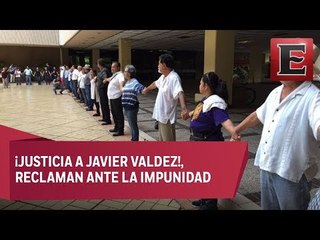 Exigen justicia a 3 meses del asesinato de Javier Valdez