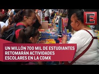 Policía capitalina alista operativo por el regreso a clases