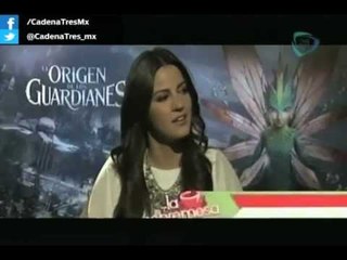 La Sobremesa. Maite Perroni habla de su doblaje en El Origen de los Guardianes