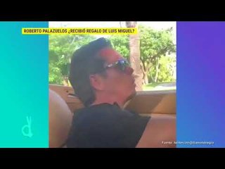 Roberto Palazuelos presume 'regalo' de Luismi | De Primera Mano