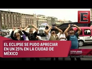 Falta de información durante el eclipse en CDMX