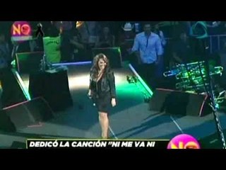 No lo Cuentes. Jenni dedica canción a su hija en último concierto