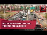 Reporte vial de las principales arterias del Valle de México