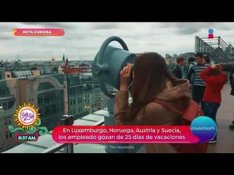 Nota curiosa: ¡estos son los países con más vacaciones! | Sale el Sol