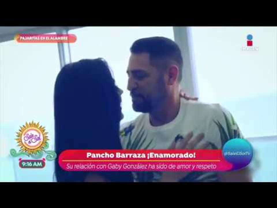 Pancho Barraza festejó 10 años de matrimonio | Sale el Sol