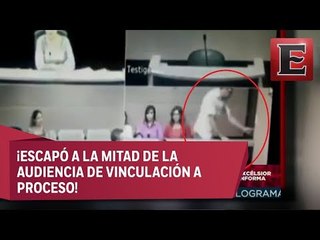 Video: Presunto violador se da a la fuga durante audiencia en Chihuahua