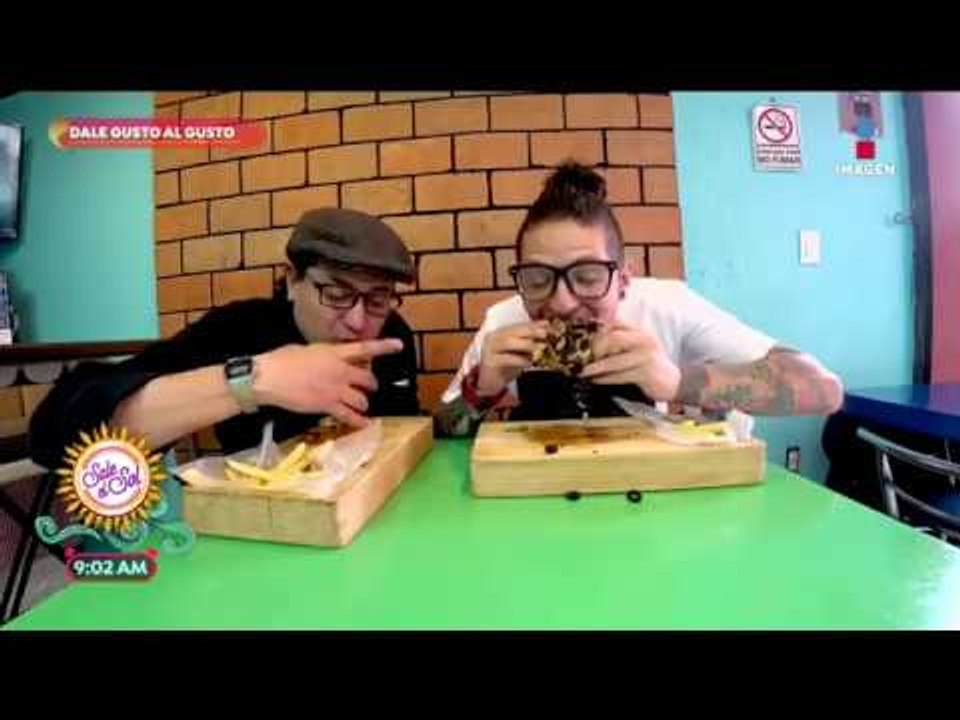 Dale gusto al gusto con una 'Pizzahamburguesa' | Sale el Sol