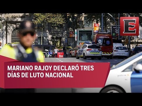 Dos hombres fueron arrestados como sospechosos del atentado en Barcelona