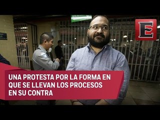 Javier Duarte en huelga de hambre