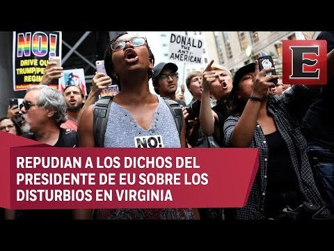Personalidades del espectáculo truenan contra Trump por caso Charlottesville