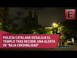 ÚLTIMA HORA: Acordonan templo de 'La Sagrada Familia' por operación antiterrorismo