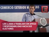 Legisladores deben servir a México, no a proyectos personales: Peña Nieto