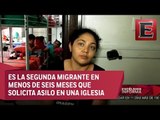 Mujer guatemalteca solicita refugio a una iglesia en Nueva York