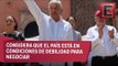 No hay condiciones favorables para México en el TLCAN, asegura López Obrador
