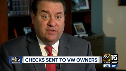 Checks sent to Volkswagen owners