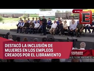 EPN en la inauguración del Libramiento Ferroviario en Durango