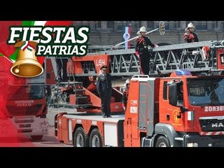 Bomberos capitalinos engalanan desfile patrio tras 29 años ausentes