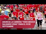 Cruz Roja invita a los mexicanos a correr