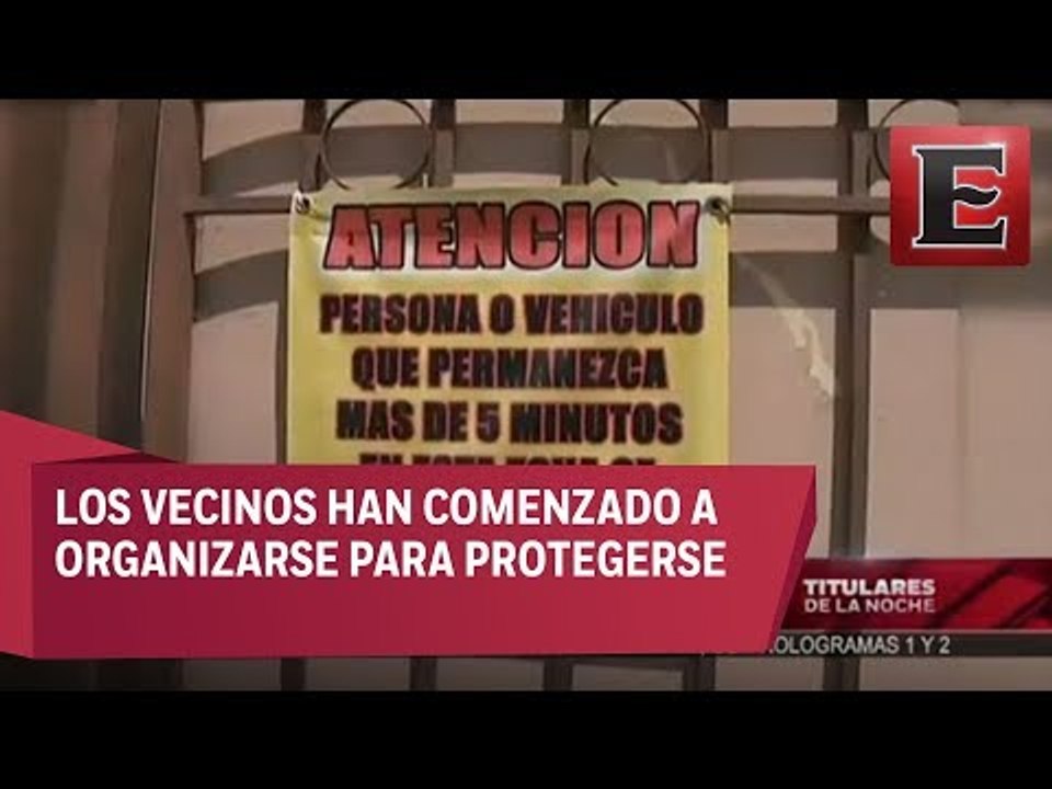 Habitantes de Ecatepec viven con temor por inseguridad