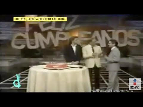 Luis Rey le dedicó emotivas palabras a Luis Miguel | De Primera Mano