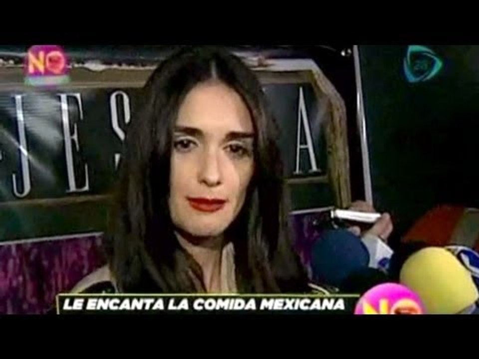 No lo Cuentes. Paz Vega está en México para filmar una película