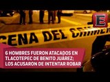 Linchan a 4 ladrones en Puebla; otros dos están heridos