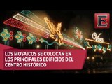 Adornos patrios: emblema de la Ciudad de México