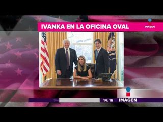 Ivanka Trump y sus comentarios al conocer a Trudeau