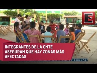 Entrega de víveres en Oaxaca provoca pleitos entre la SEP y la CNTE