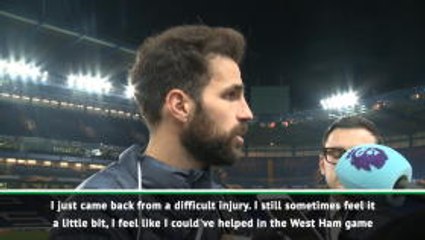 Fabregas relishing role under Sarri